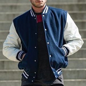 📍SOLD📍Letterman Varsity Jacket Royal Blue